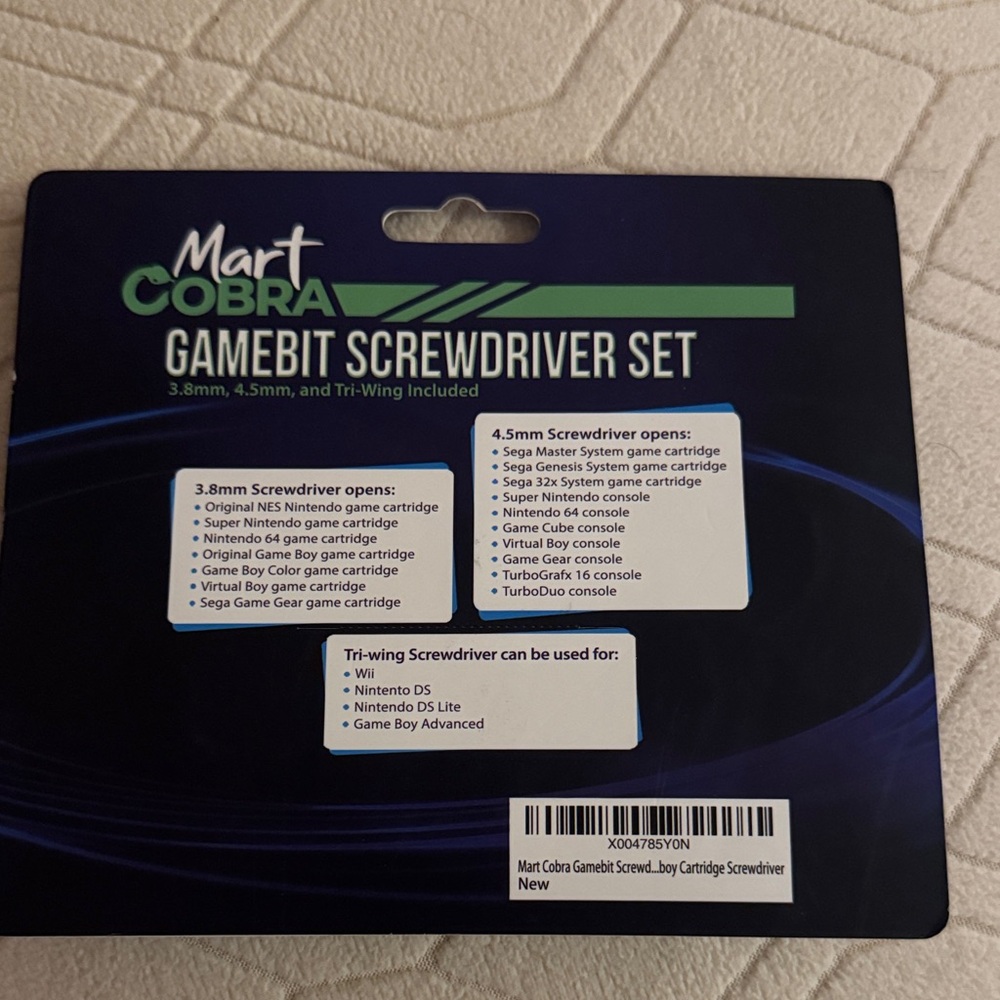 Green Screwdriver Set - Picture 2 of 2